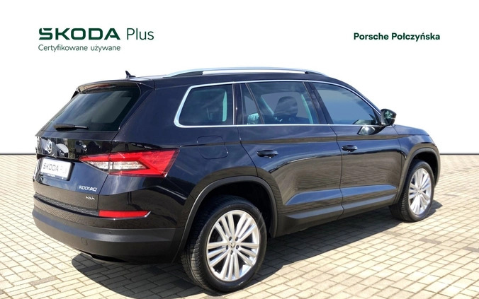 Skoda Kodiaq cena 129900 przebieg: 129593, rok produkcji 2019 z Płoty małe 436